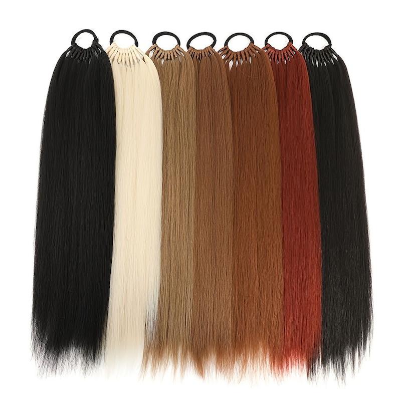 کش مو دم اسبی صاف قد 90 cm حجم استاندارد