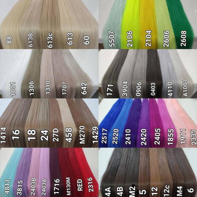 مو دوسرباز بافتمو نیم پوش تمام ابریشمی تکرنگ وزن 100 گرم قد 90 سانتی متر