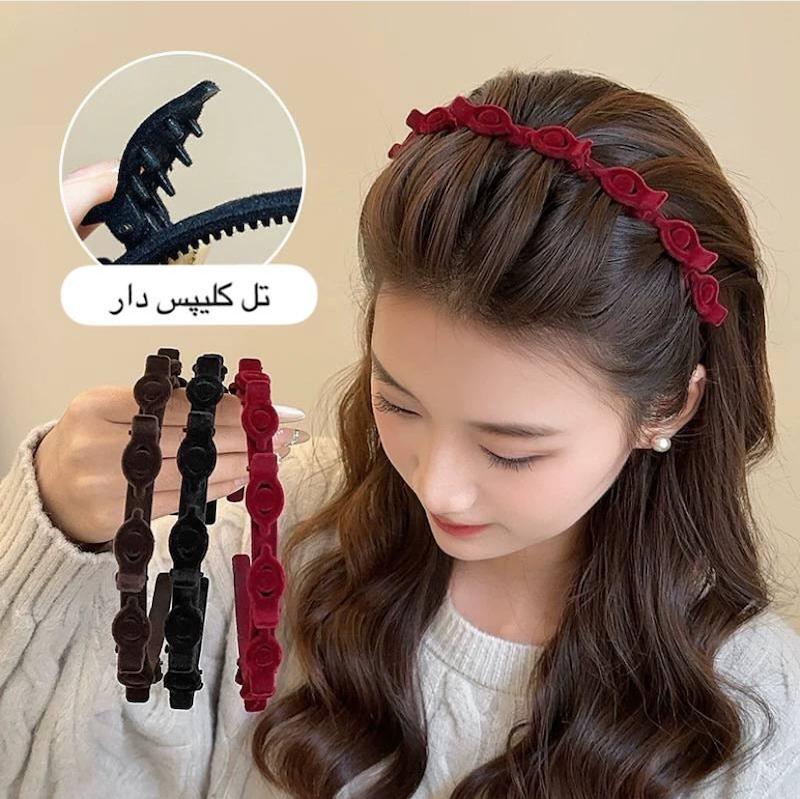 تل کلیپسی ساده مخمل