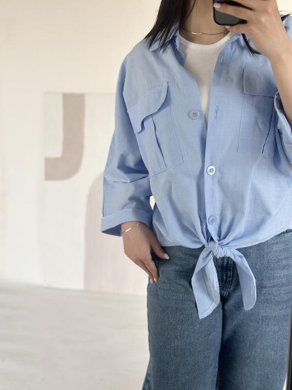 شومیز جلو گره ای