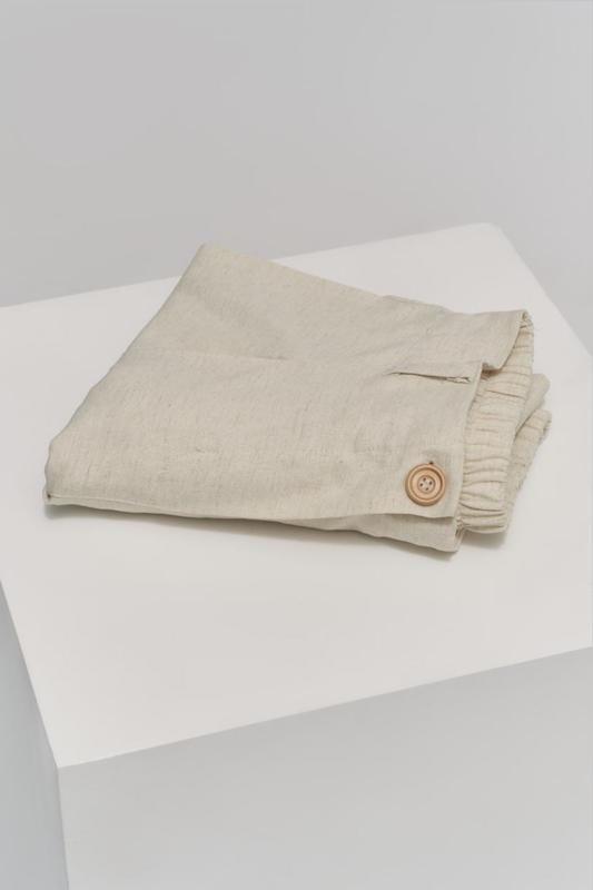 شلوار لینن نچرال