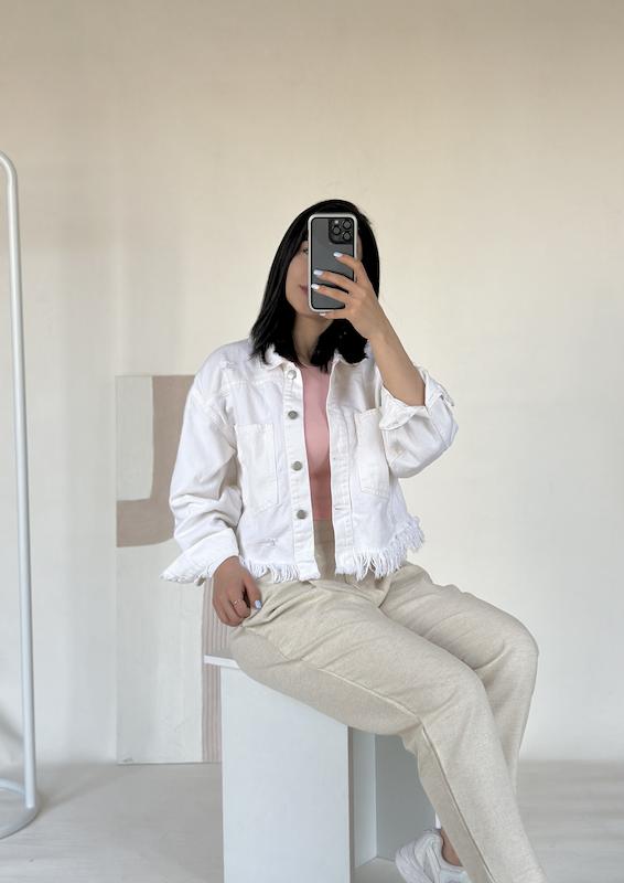 کت کتان رنگی