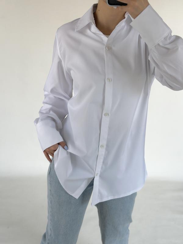 شومیز سفید بیسیک