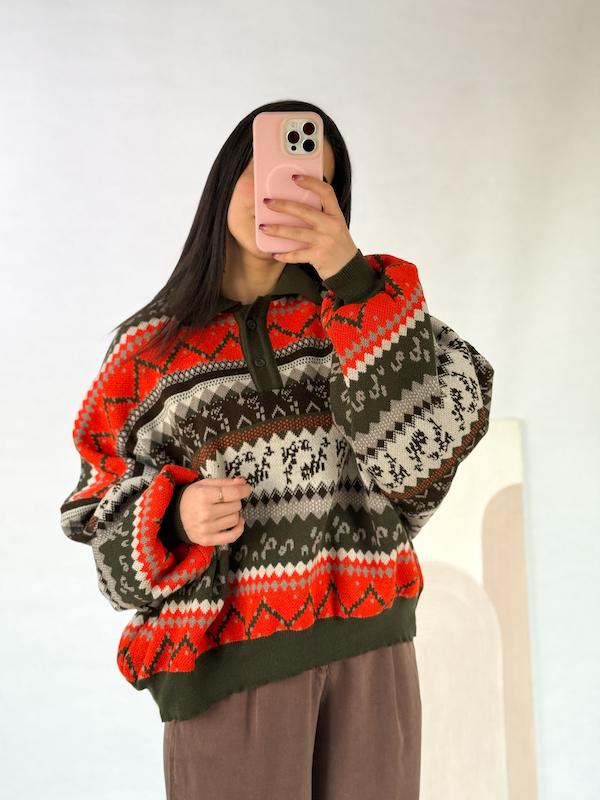 بافت وینتیج اورنج