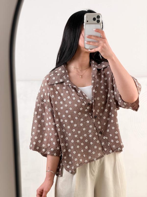 شومیز بابونه 🌼