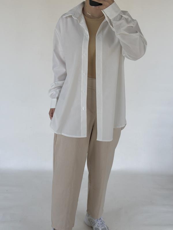 شومیز سفید بیسیک