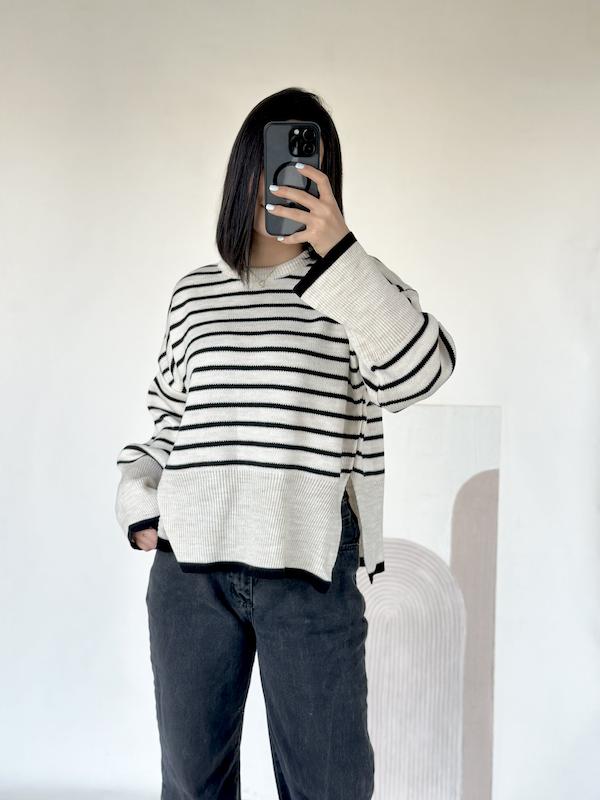 بافت راه راه بغل چاک