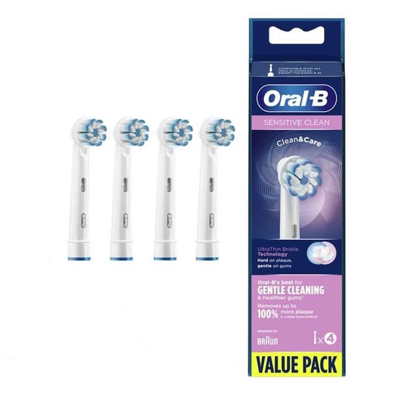 یدک مسواک برقی اورال بی حساس 4 عددی سنستیو کلین