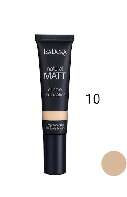 کرم پودر تیوپی مات ایزادورا شماره 10 (35 میل)