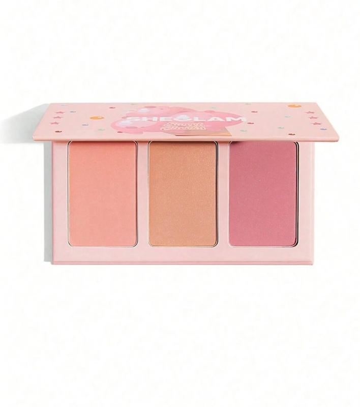 پلت رژگونه سه رنگ شیگلم 