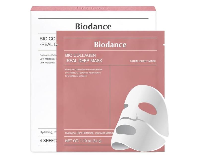 ماسک صورت کلاژن ساز بایودنس