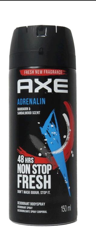 اسپری Axe Adrenalin اکس آدرنالین حجم 150 میل