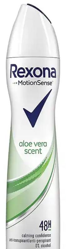 اسپری زنانه رکسونا Aloe Vera حجم 200 میل