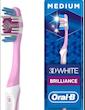 مسواک اورال بی برلیانس Brilliance 3D White با برس متوسط