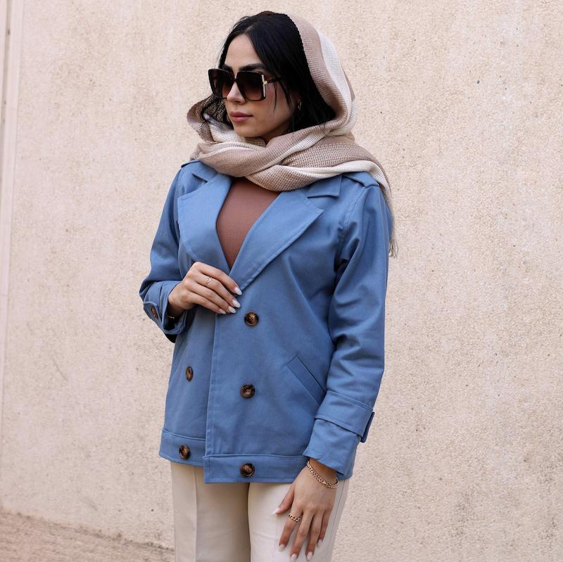 کت جین کاغذی