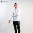 تیشرت نیم‌زیپ استند کالر مردانه آستین بلند adidas 