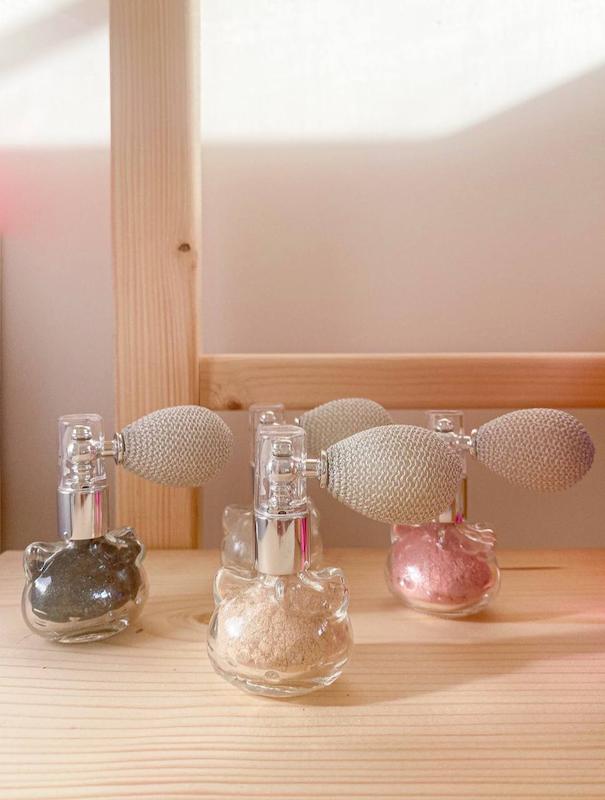 هایلایتر پمپی بدن hello kity🐈💕