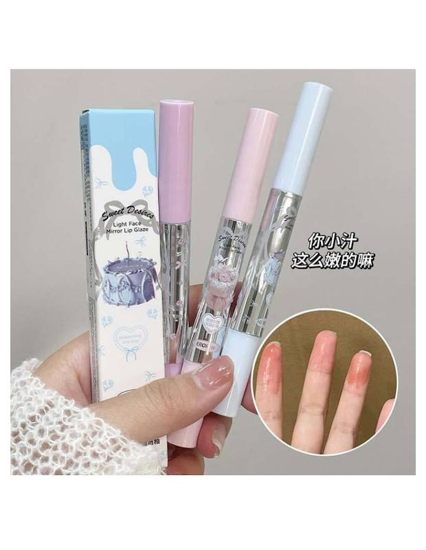 لیپ گلاس کوشنی کره ای 🌷🧸🧋