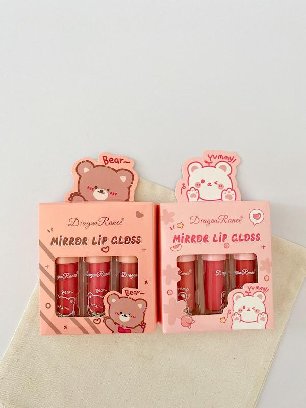پک لیپ گلاس سه عددی دراگون رانی💌🎀🩷