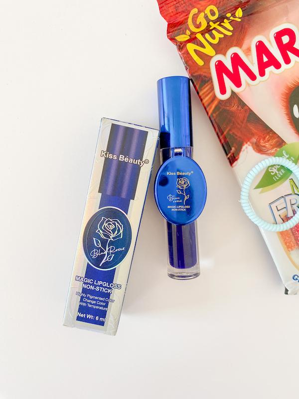 لیپ گلاس جادویی kiss beauty 🫐🐚