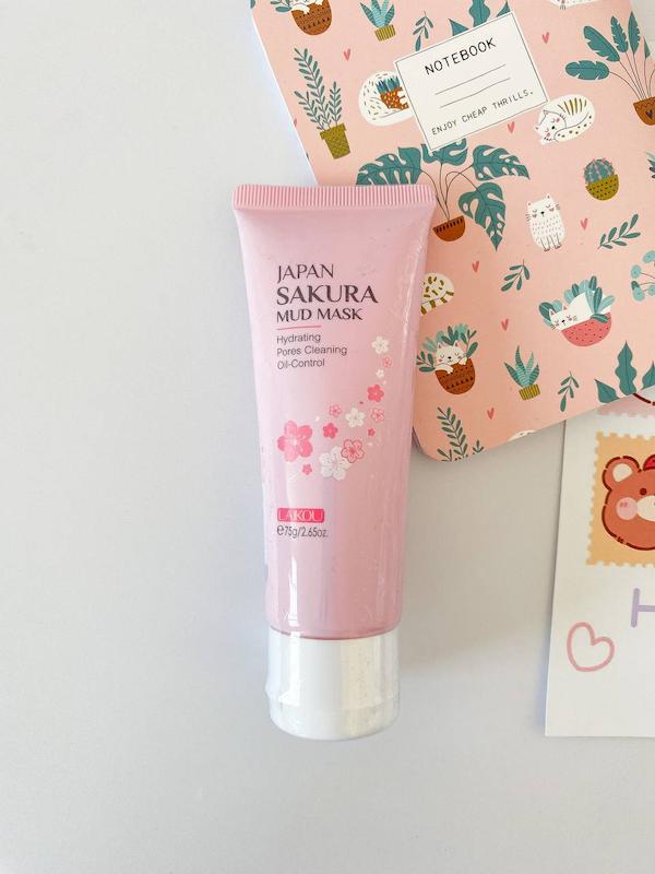 ‌ماسک گچی ضدجوش سرسیاه شکوفه گیلاس Laikou🥨☁️