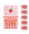 پک 5 عددی لیپ بالم توت فرنگی اورجینال Dragon Ranee ☁️🍓