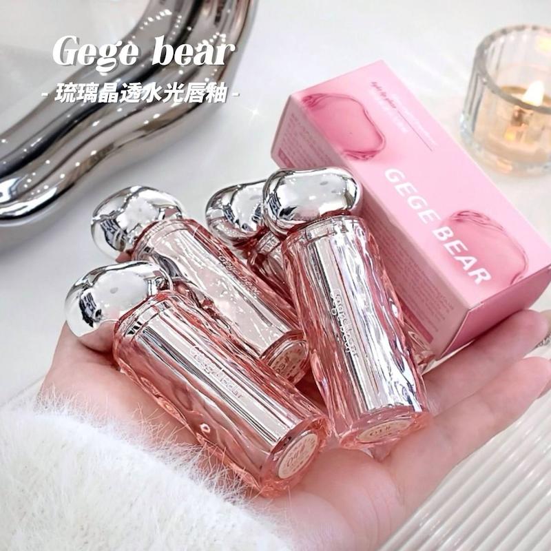 لیپ گلاس ژله ای آیینه ای Gege bear 🐻🪞