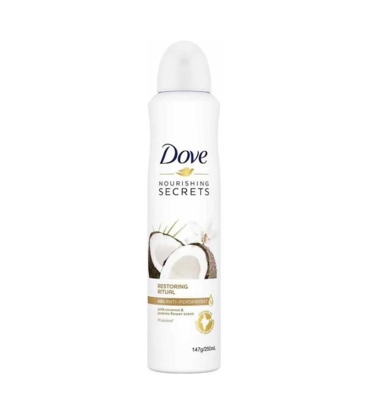 اسپری ضدتعریق Dove رایحه نارگیل🥥