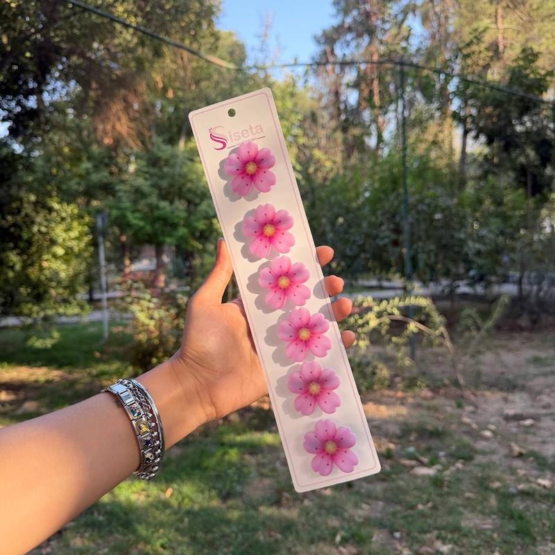 گیره استیکری گل🌸
