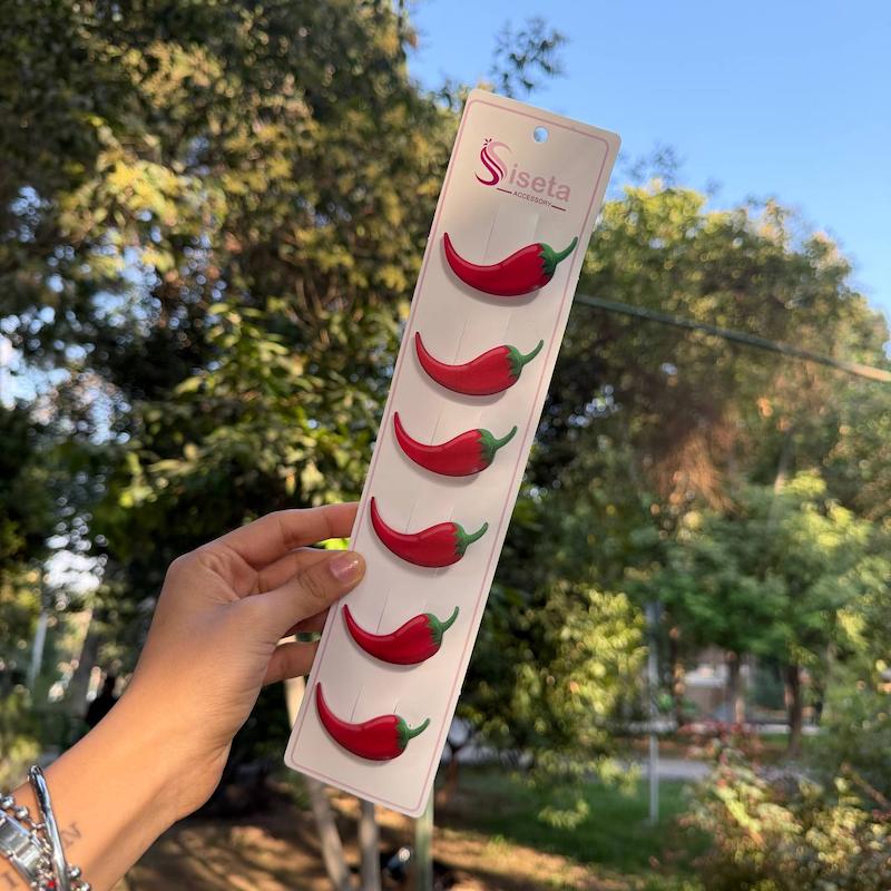 گیره استیکری فلفل🌶️