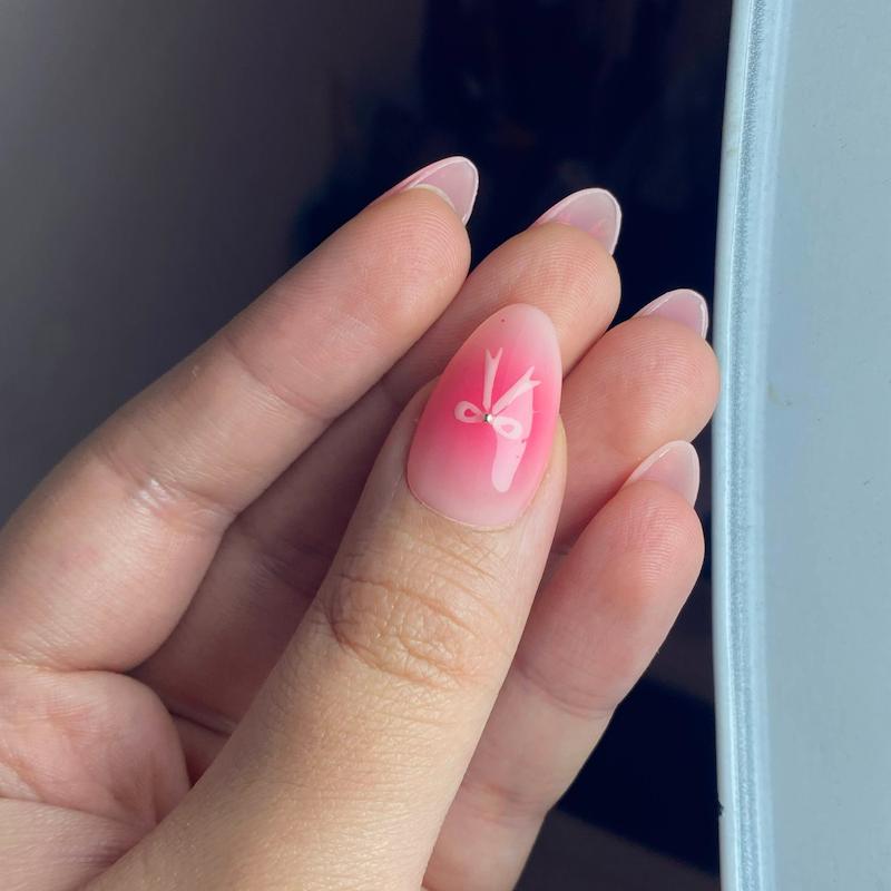 آمبره قلب و ستاره صورتی