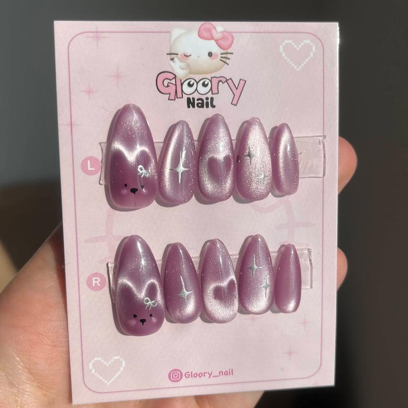 آیس صورتی خرگوشی 