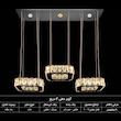 لوستر آویز لاینر اپنی ناهار خوری خطی 3مربع 15سانتی