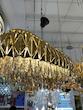  لوستر خورشیدی طرح مثلثی آویز خطی 80*30