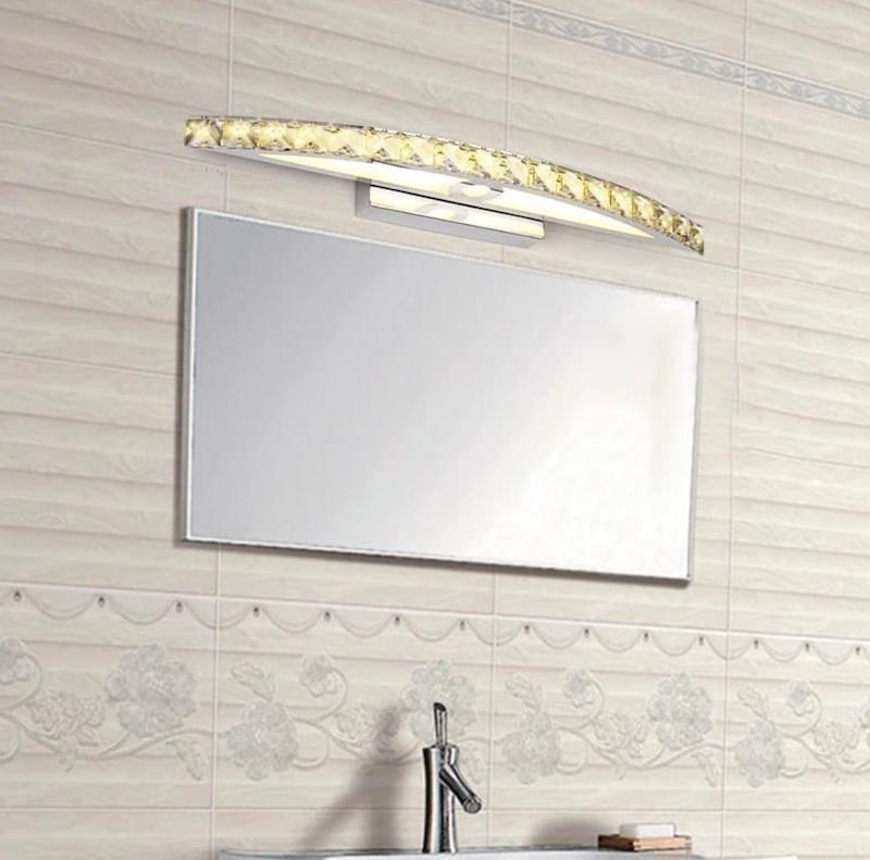 دیوارکوب بالا آینه ای هلال 50