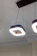 لوستر آویز خطی چوبی ۳ شعله مدل 3×20 آرتا | مدرن LED 