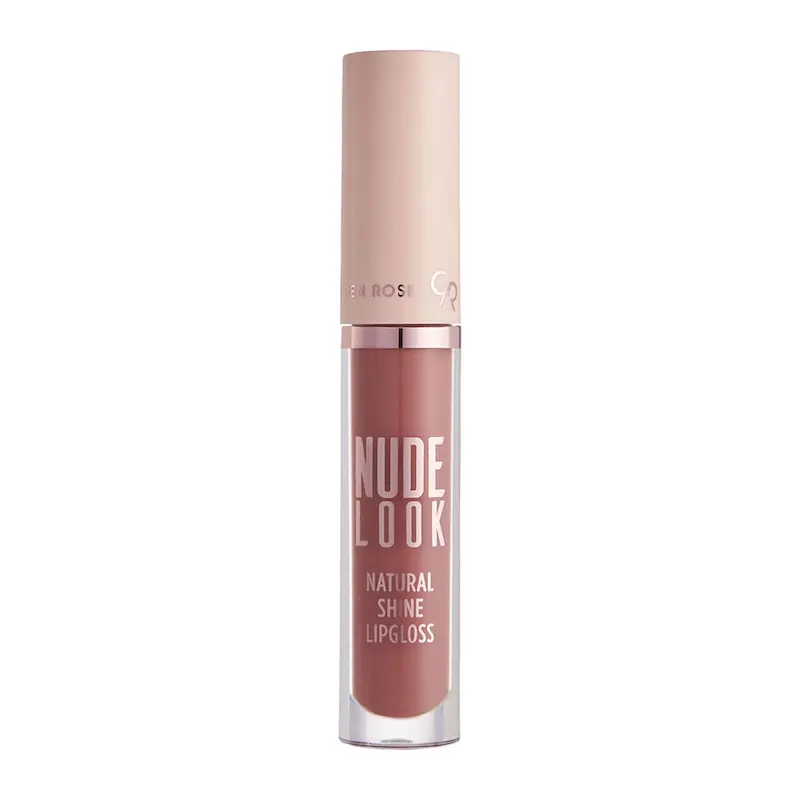 لیپ گلاس نودلوک گلدن رز natural shine 04