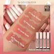 لیپ گلاس نودلوک گلدن رز natural shine 04