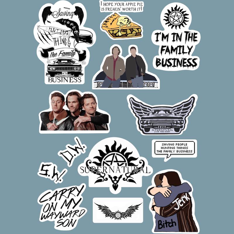 استیکر Super Natural کد 1126