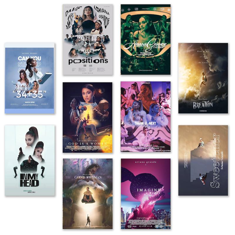 پک پوستر 10تایی آریانا / Ariana (ک 1022)
