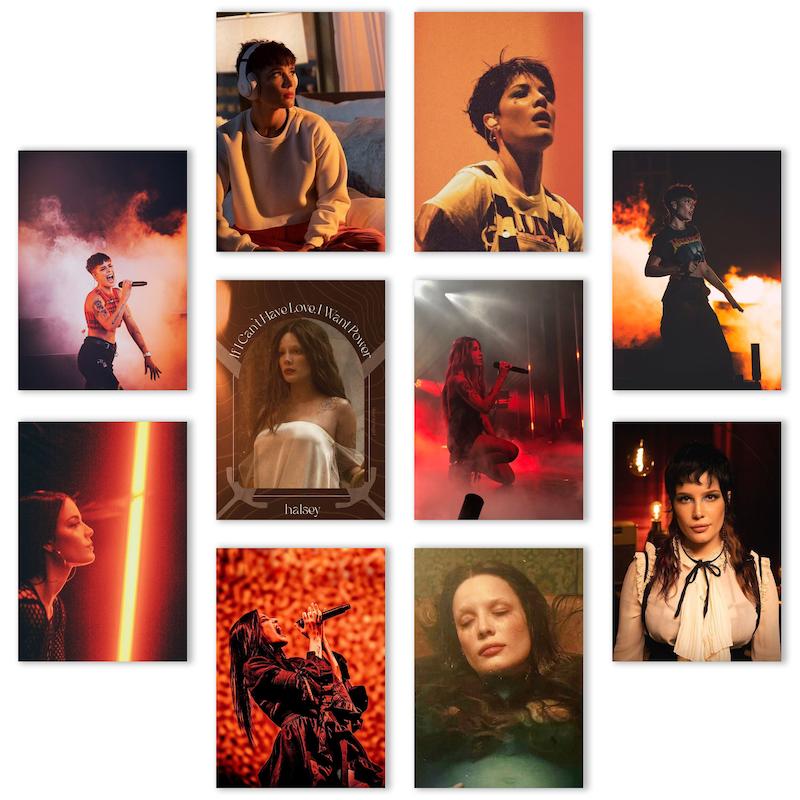 پک پوستر 10تایی هالزی (کد 1098)