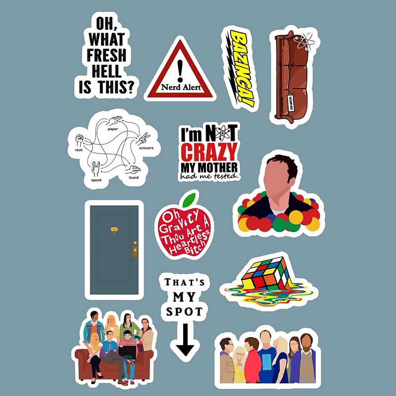 استیکر Big Bang Theory کد 1013