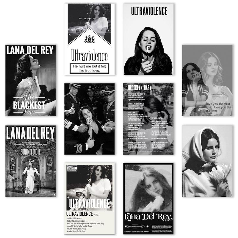 پک پوستر 10تایی لانا - Lana (کد 1068)