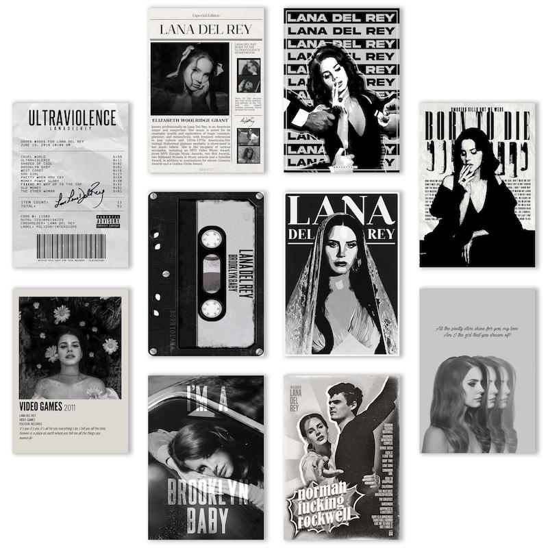 پک پوستر 10تایی لانا - Lana (کد 1067)