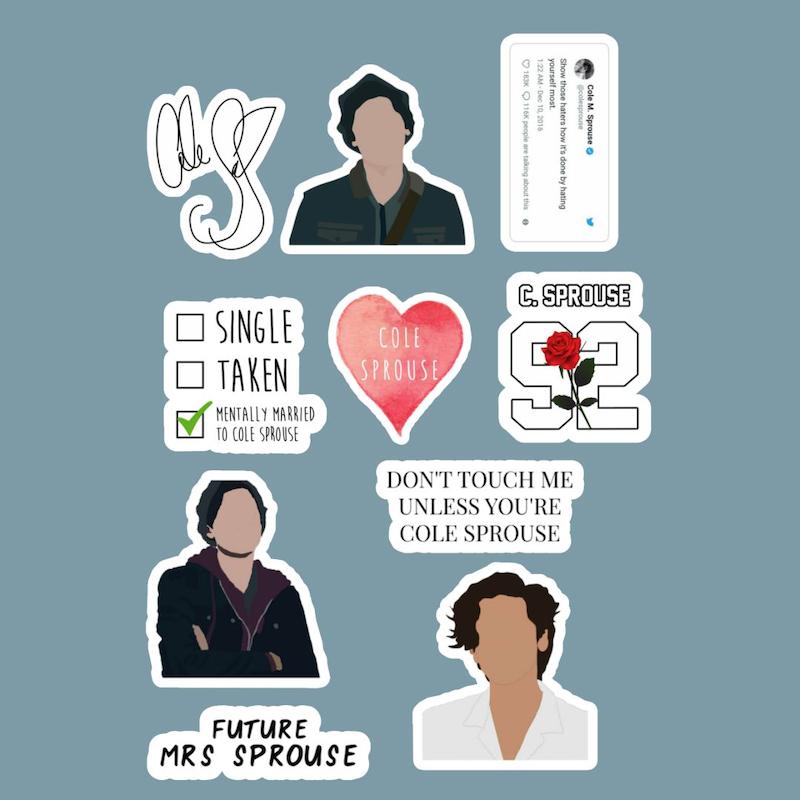 استیکر Cole Sprouse کد 1025