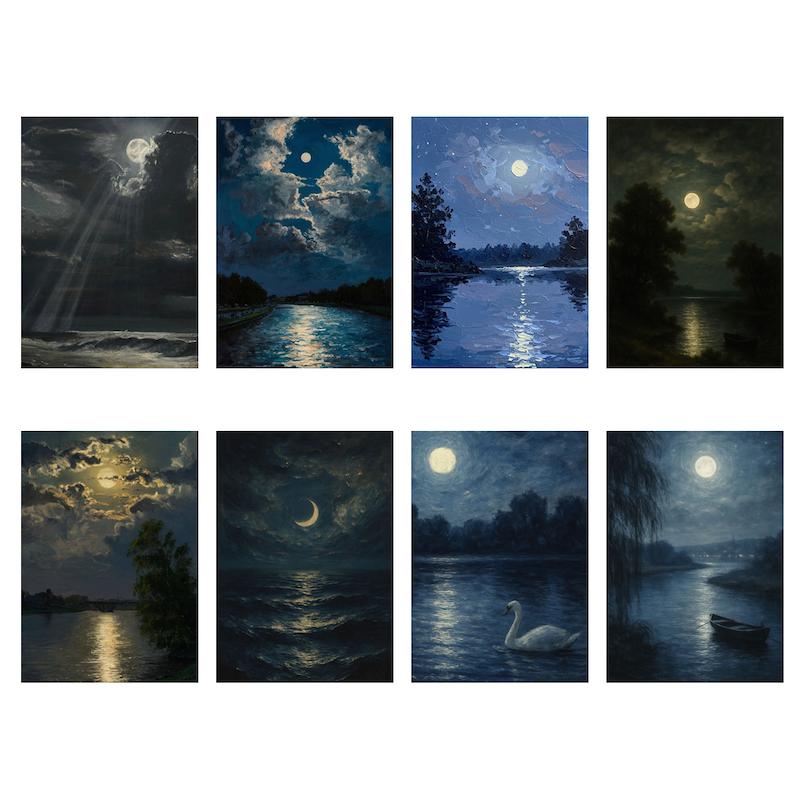 پک فوتوکارت moonlight - ماه