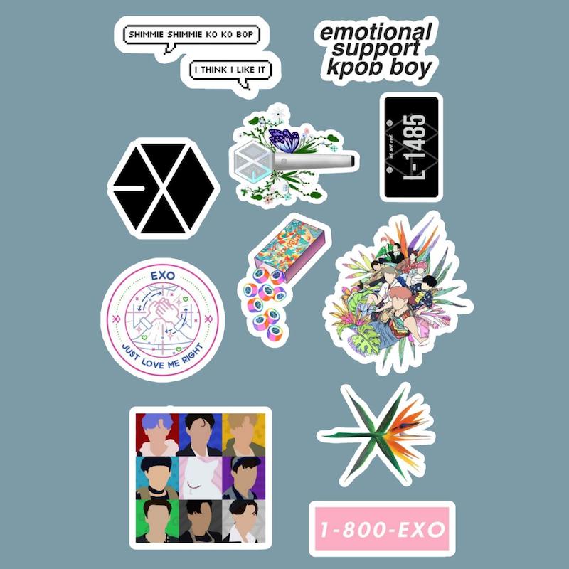 استیکر Exo کد 1036