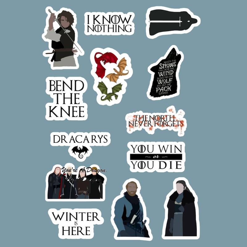 استیکر Game Of Thrones کد 1043