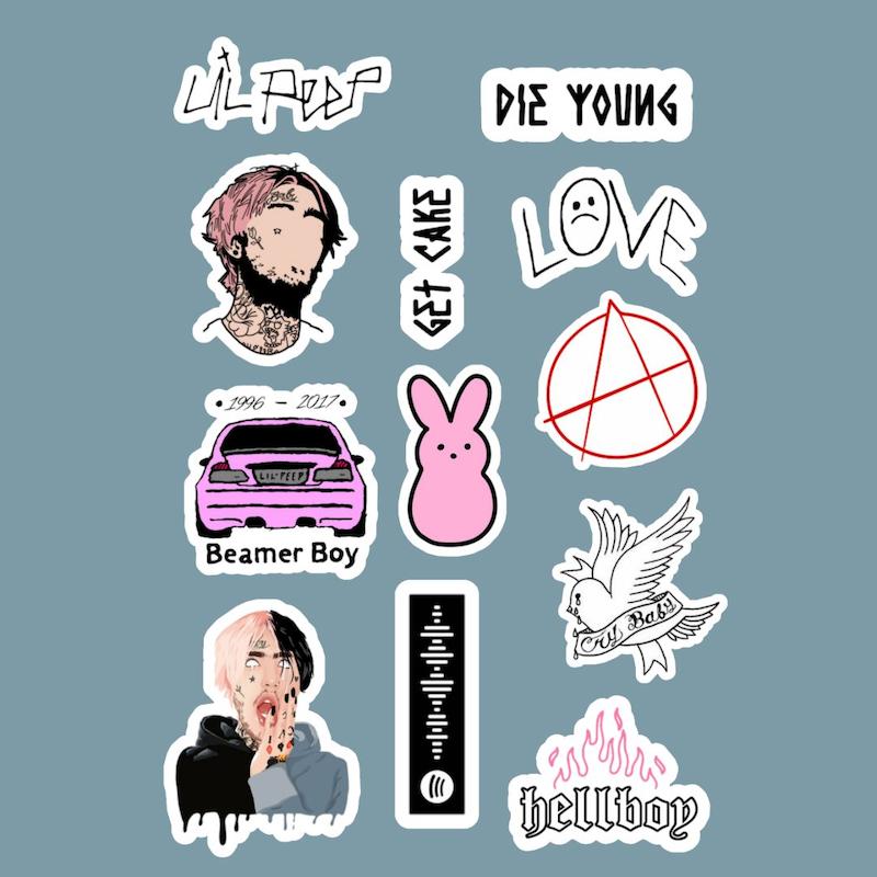 استیکر Lil Peep کد 1064