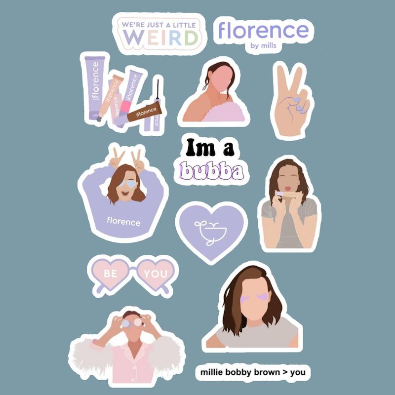 استیکر Millie Bobby Brown کد 1073